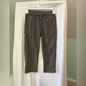 Abercrombie Kids Brown Checkered Joggers size kids 5/6